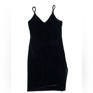 Don’t Ask Why Velour Mini Dress